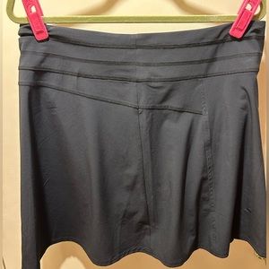 Athleta All Day Skort black sz 10